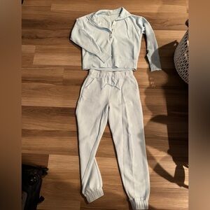 Light Blue Women's Lounge Set